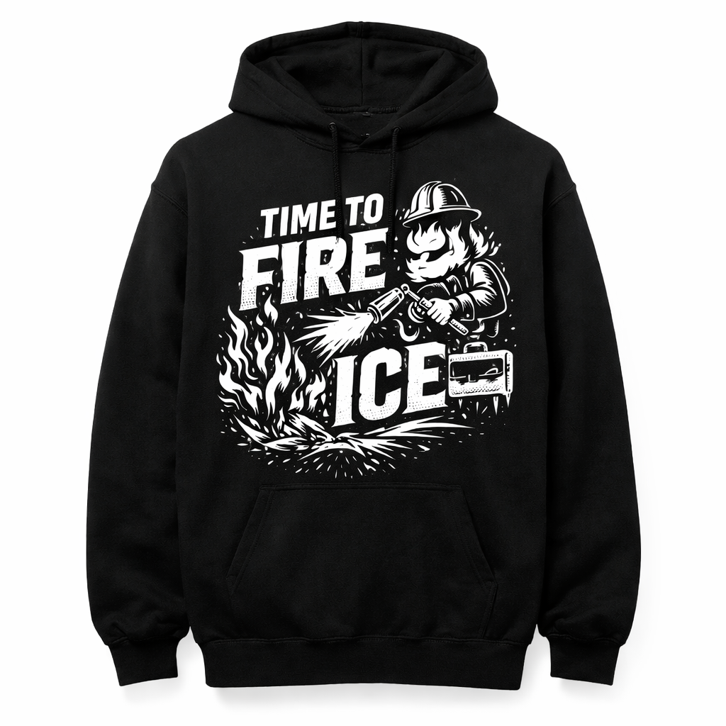 Time to fire Ice Hoodie