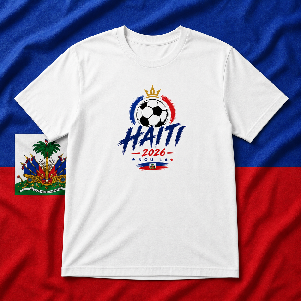 Haiti 2026 βNou Laβ World Cup Pride T-Shirt ππΉβ½