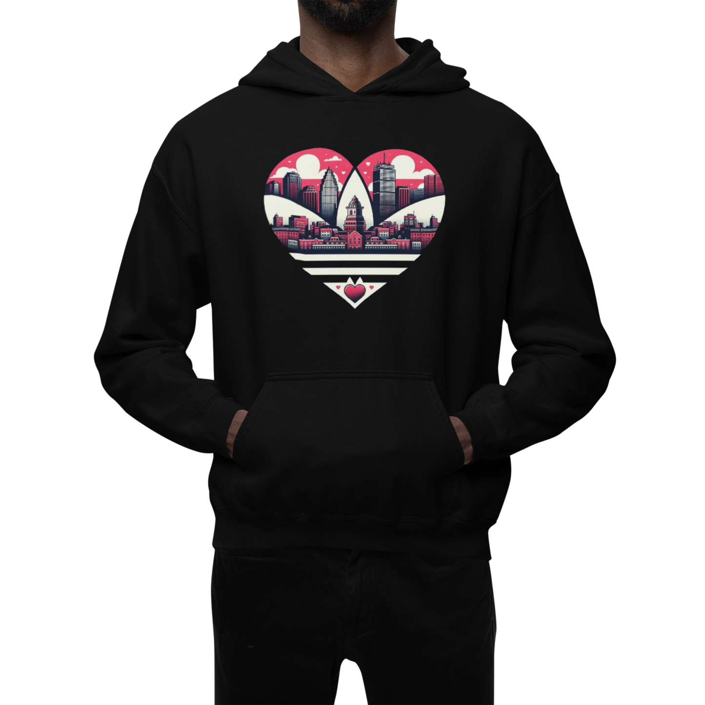Hearts & Stripes Hoodie