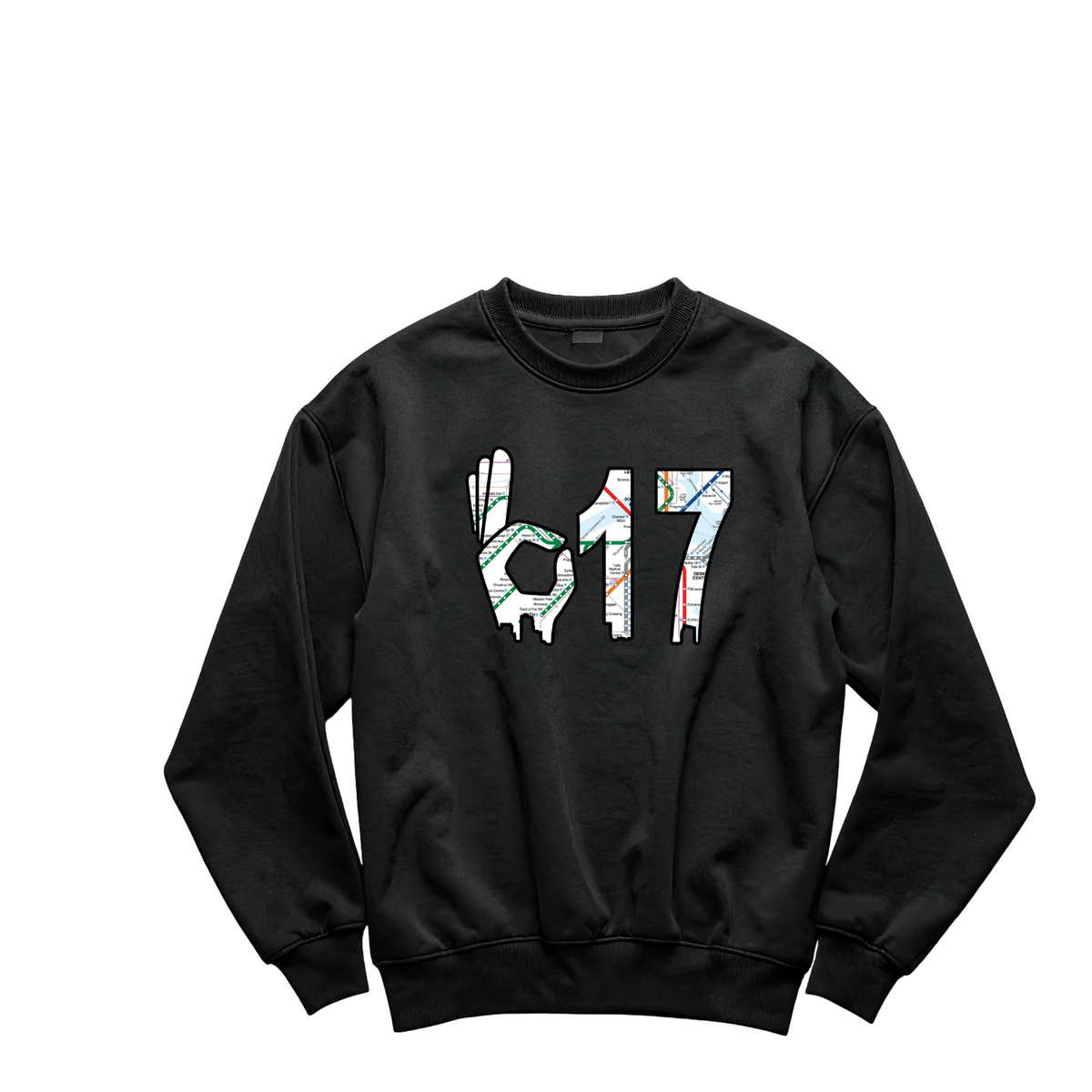 617 T-Map Crewneck