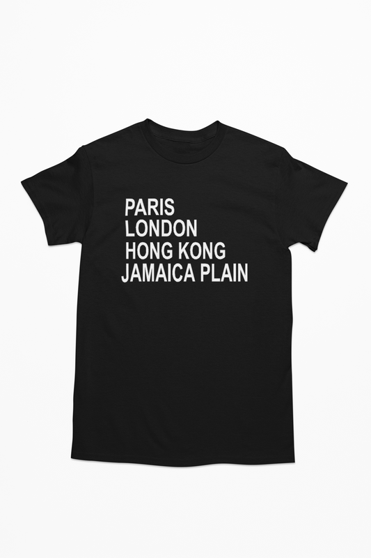 Pairs London Hong Kong Jamaica Plain T-shirt