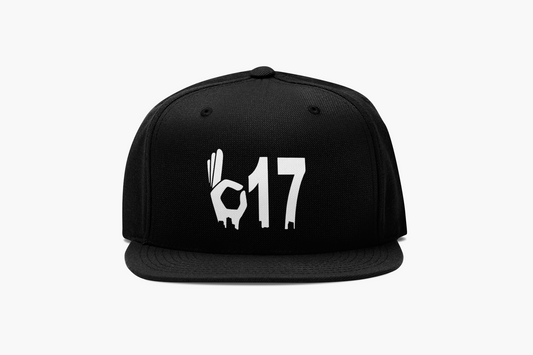 Black 617 City Symbol Trucker Hat