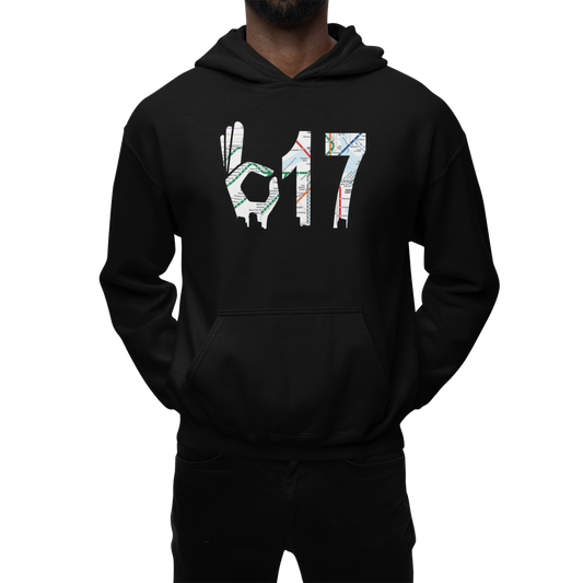 617 City Hoodie T Map